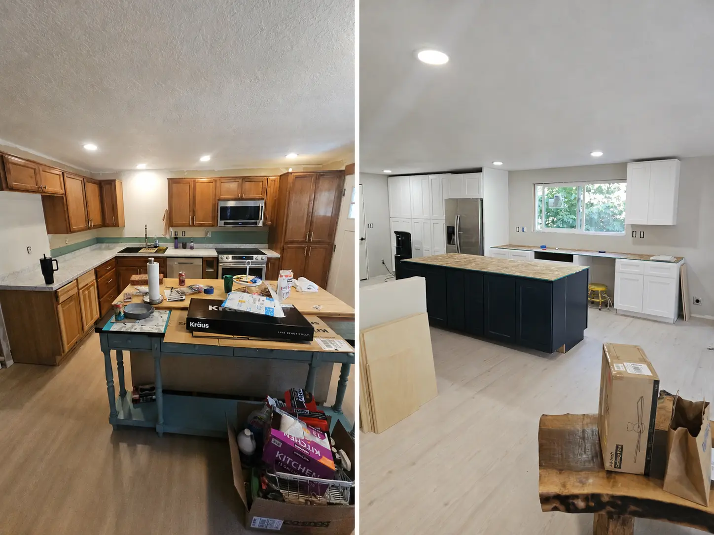 Home remodeling project